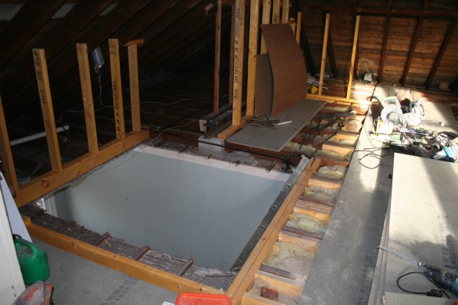 looking front to back