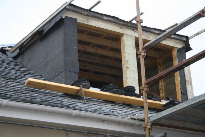 outside early afternoon