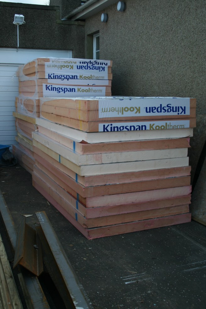 insulation on the drive