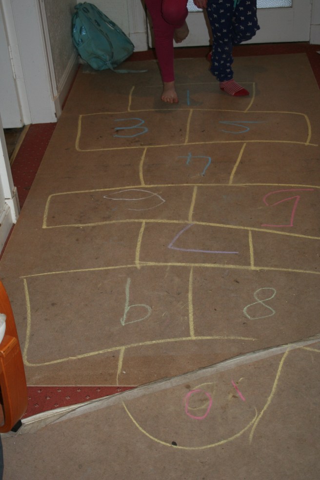 indoor hopscotch