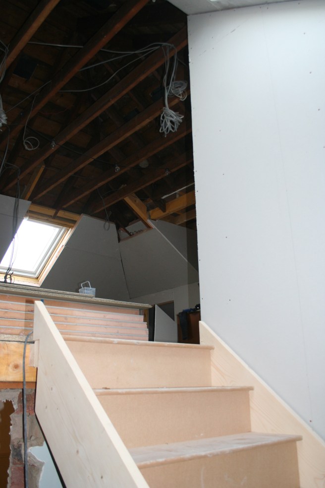 up we go...look, no ladder