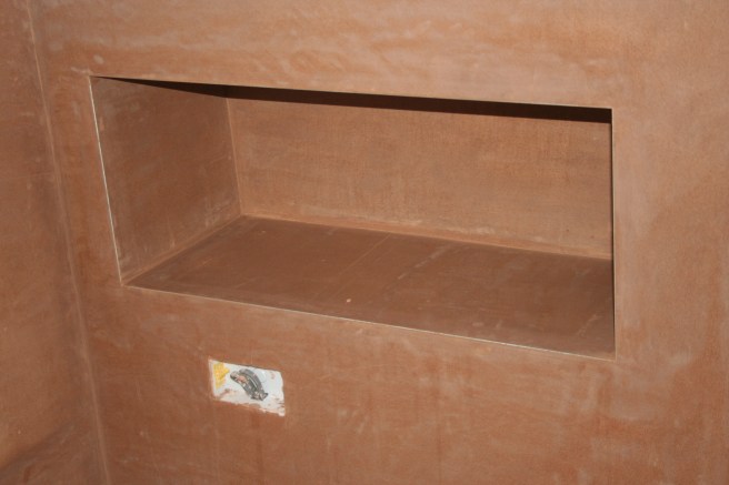 little recessed shelf