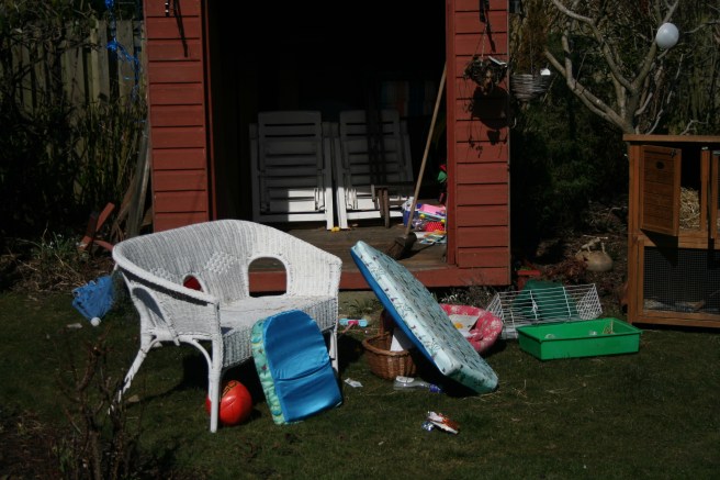 mid regeneration of summer house