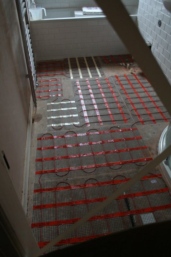 mat for underfloor heating