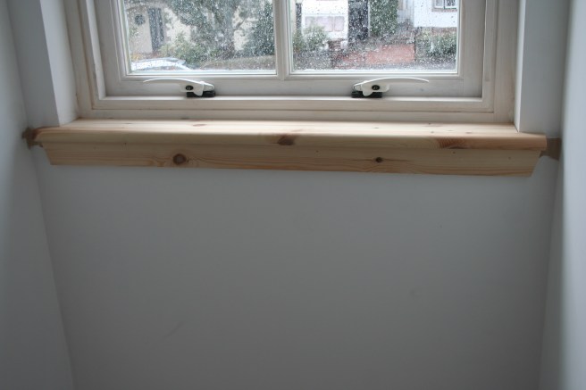 window sills looking good