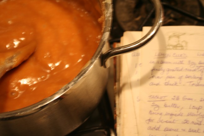 tablet and with Mum's recipe