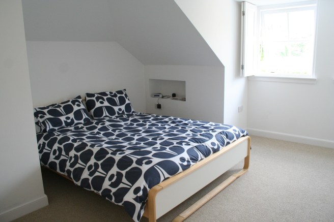 where the bed ended up for now.