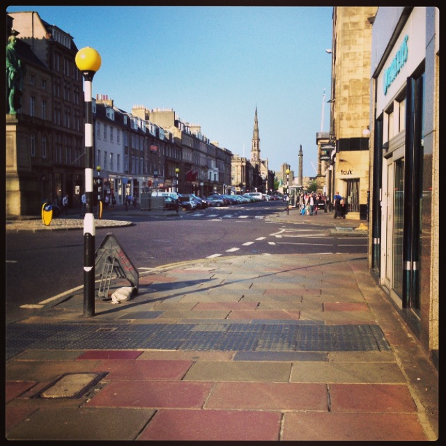 George Street at 7pm this evening.