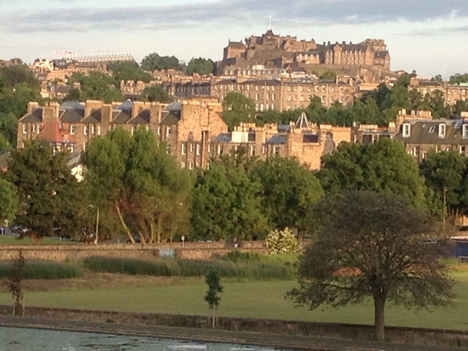 view from Inverleith at 9pm tonight