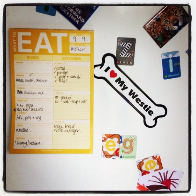 the pad is filled in this week, that's 5 less things to think about