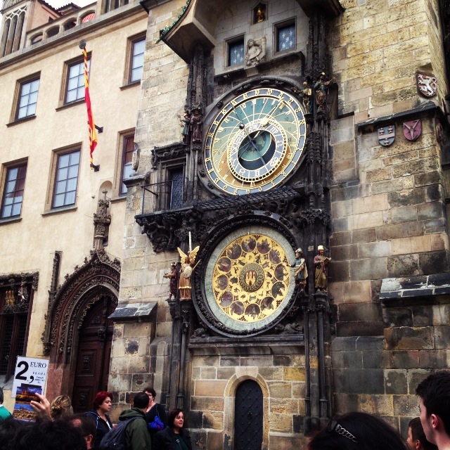 astronomical clock in the old town square