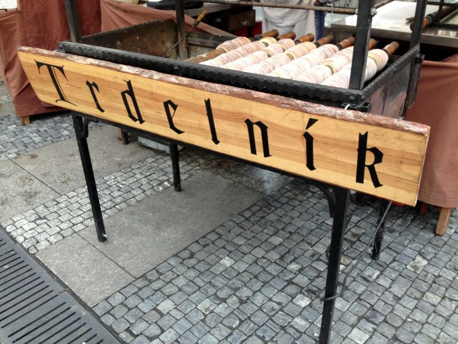 doughnuts on a roll cooked over coals