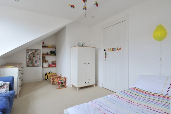 the front bedroom upstairs