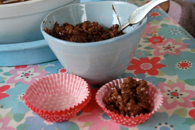 Friday make - chocolate crispies