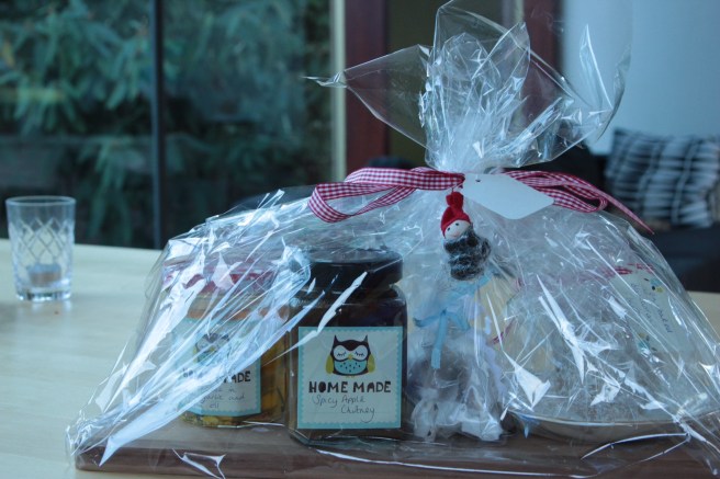 a collection of delicious hand made treats beautifully presented from a supercrafty friend
