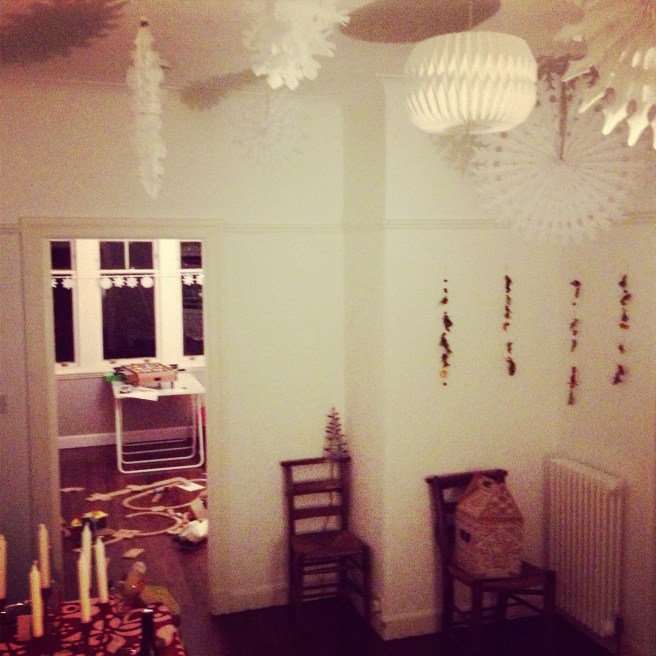 view from the stairs this festive period