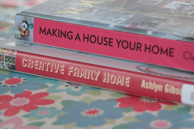 Two more books from the library, highly recommended for decorating ideas if the polished interior decorator look is not for you. Making a House Your Home - Clare Nolan Creative Family Home - Ashlyn Gibson